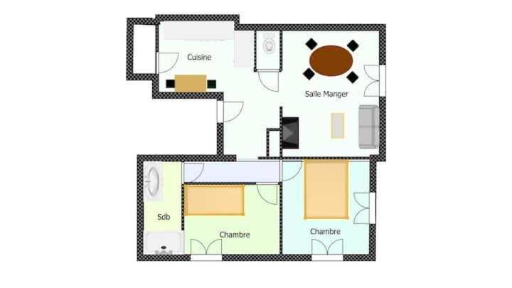 Appartement Simple Sur Argenteuil, Proche Paris Kültér fotó